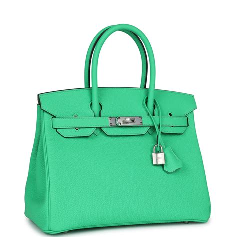 hermes vert comics birkin|HERMES Togo BIRKIN 30 Vert Comics .